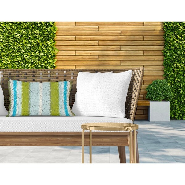 Chartreuse lumbar pillow best sale